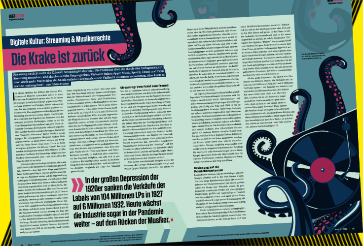 Streaming &amp; Musikerrechte: Endlich fair?