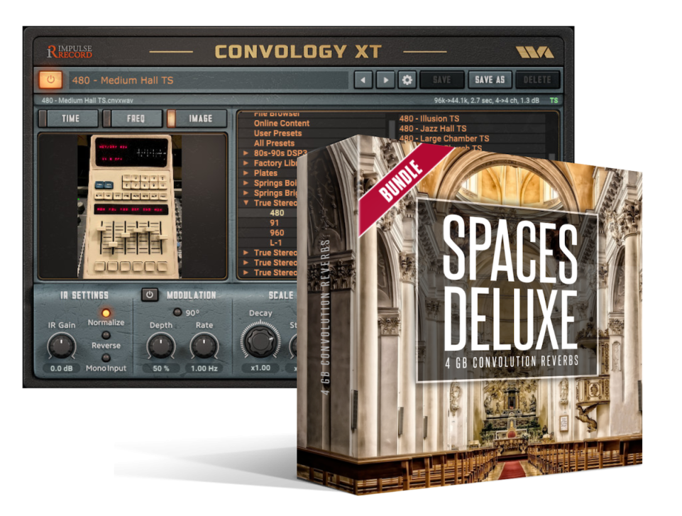 Gratis mit BEAT #203: Spaces Deluxe – 4 GB Convolution Reverbs