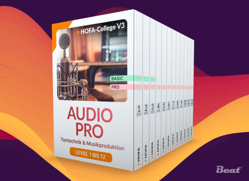 Audio PRO-Fernkurs vom HOFA-College