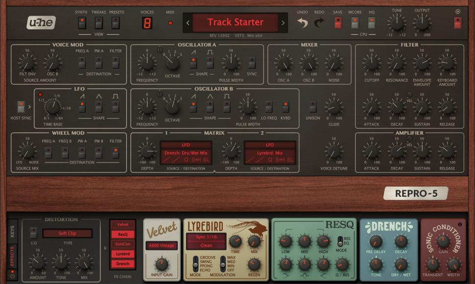 Preset Track Starter