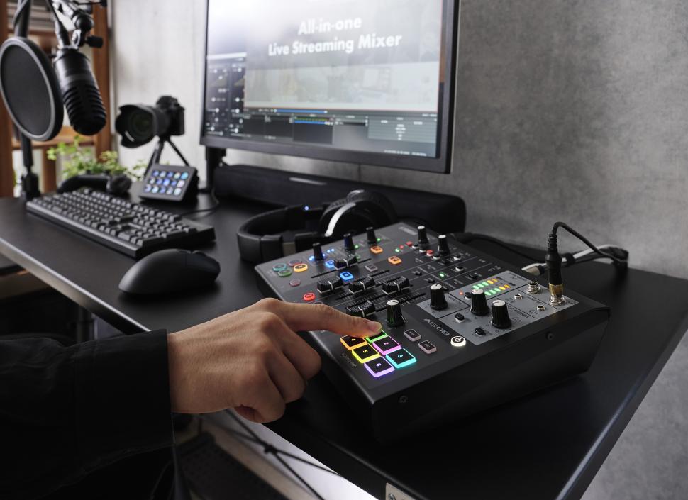 Der Streaming-Mixer AG08 von Yamaha