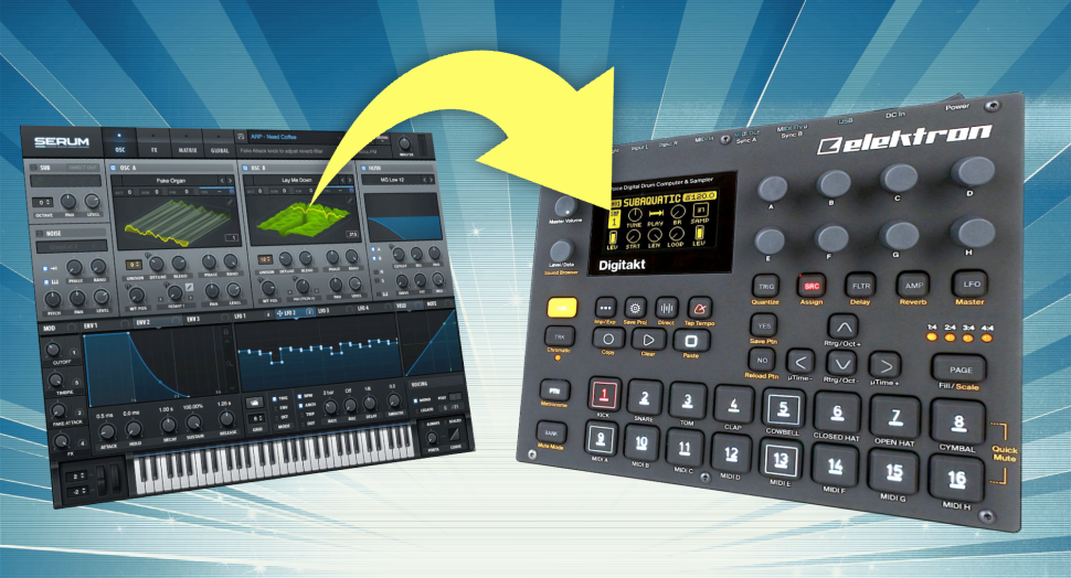 Hands-on: So kommt der Sound von Serum in den Digitakt
