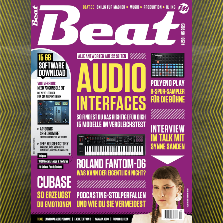 Audio-Interfaces Guide – Alle Antworten auf 22 Seiten // Gratis-Software: Neve-Legende NEED Console-73 von NoiseAsh // Dolby Atmos: Wie geht 3D-Surround-Sound im Homestudio?