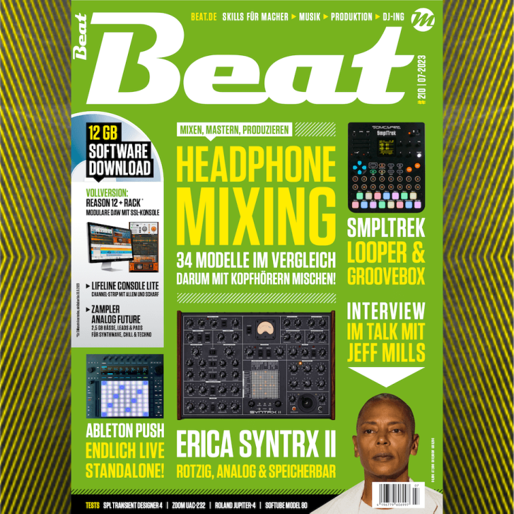 34 Kopfhörer im Vergleichstest + Reason 12 gratis mit BEAT 07/23