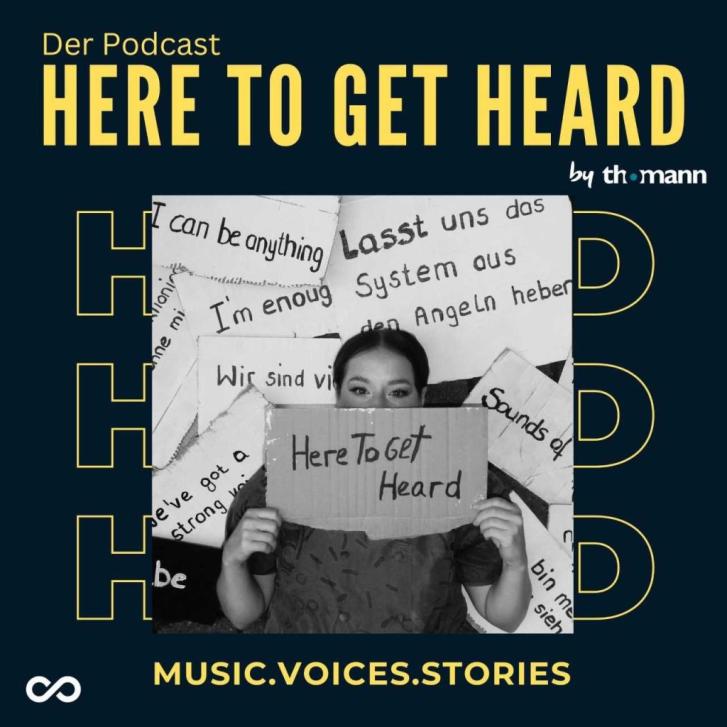 Der Musik-Podcast „Here To Get Heard“