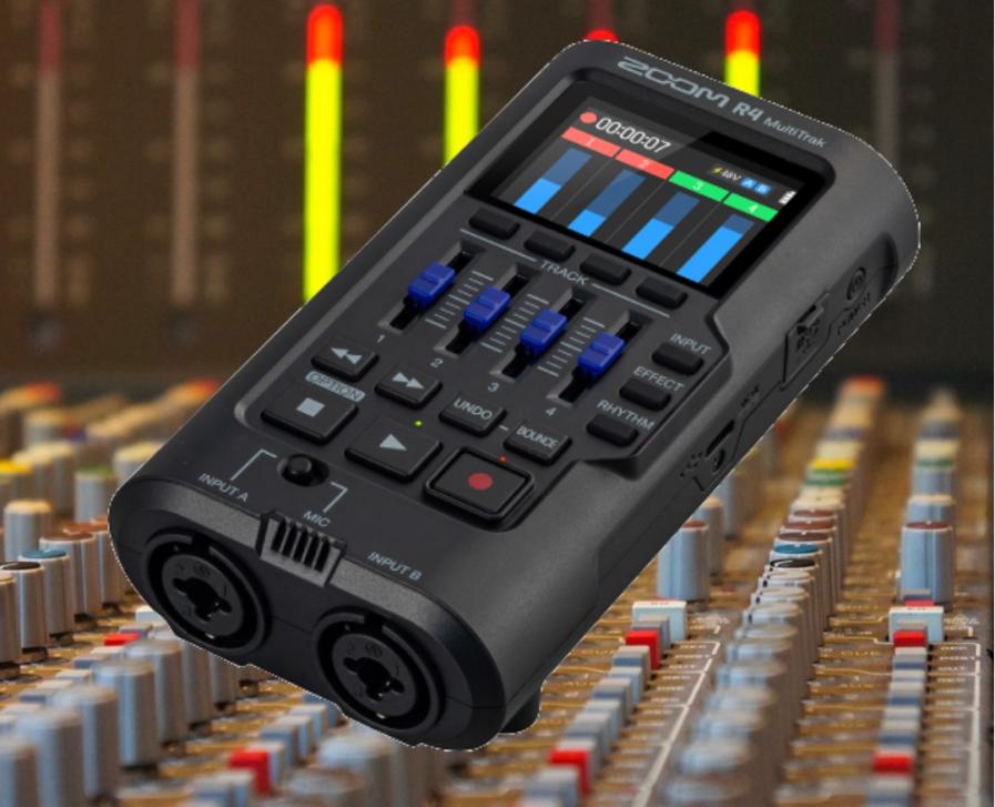 Der neue Multitrack-Recorder R4 MultiTrak