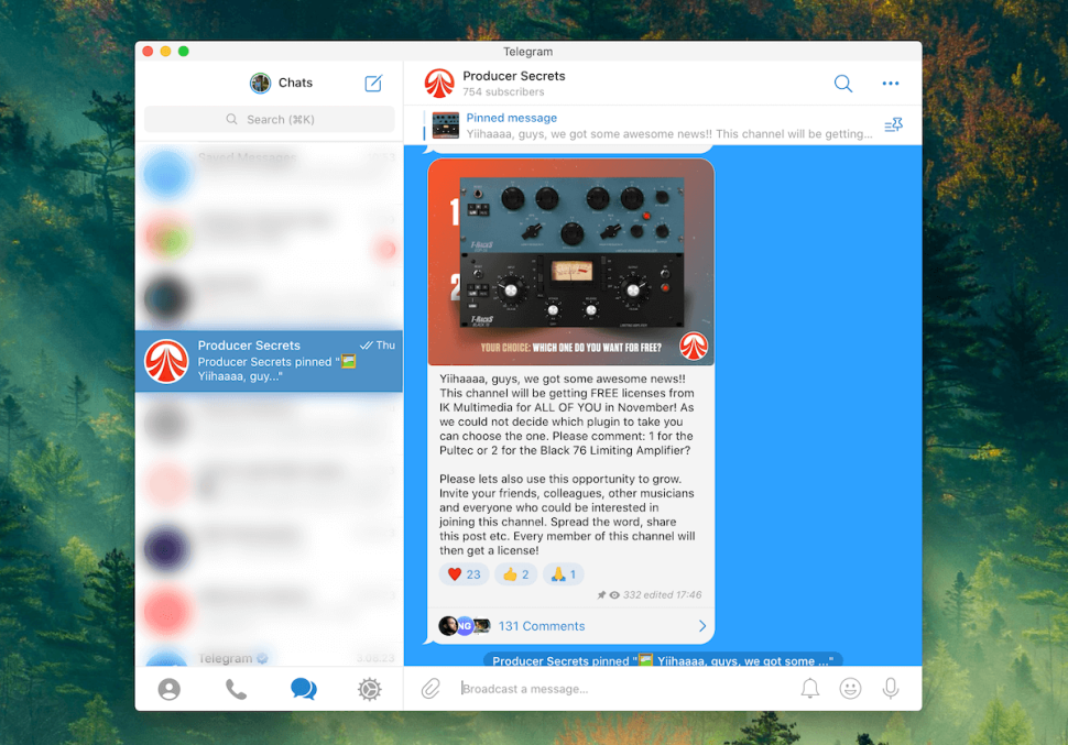 Telegram geht ab! Der Producer Secrets wächst rasend schnell und bietet eine super aktive Community.