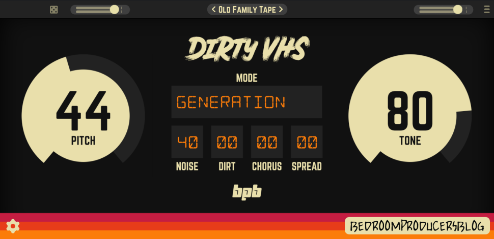 Gratis Plug-in BPB Dirty VHS
