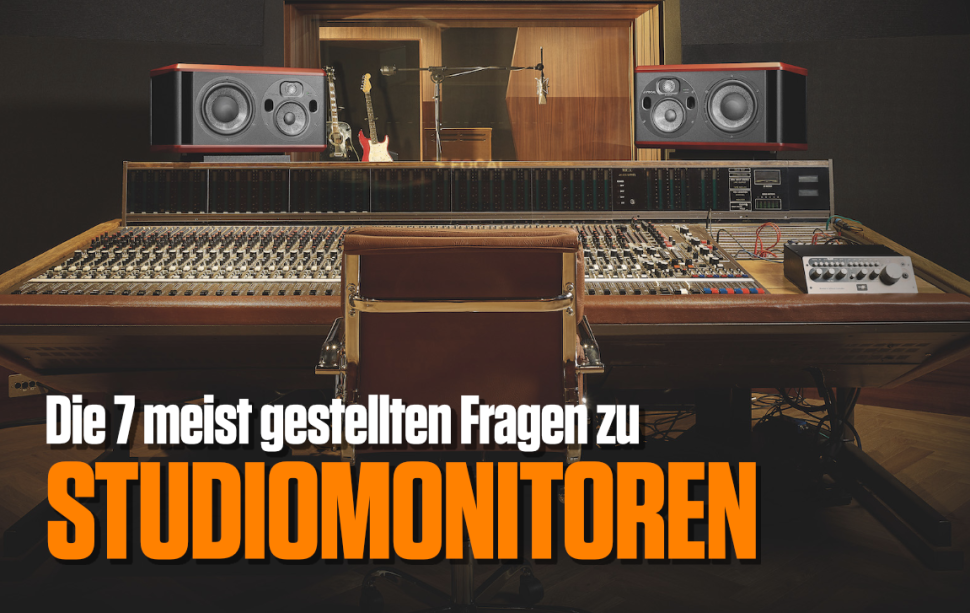 Das wichtigste Werkzeug zum Beurteilen von Mixen sind – na klar – die Studiomonitore. Doch worauf sollte man bei der Auswahl von Studiomonitoren achten?