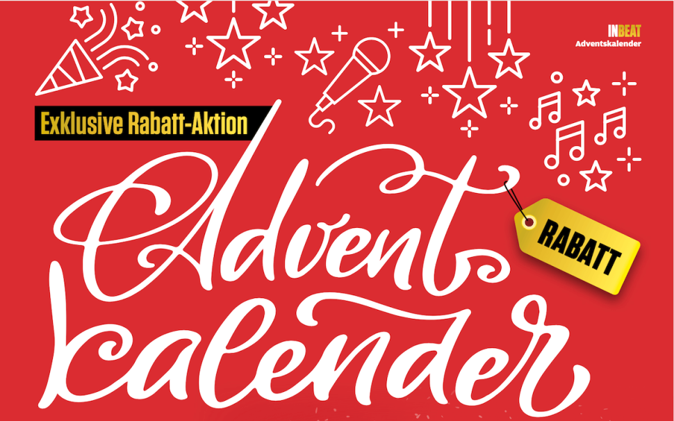 Es wird Zeit! Zeit für Weihnachten und einen anständigen Adventskalender für Musiker. Und genau den bekommst du dieses Jahr!