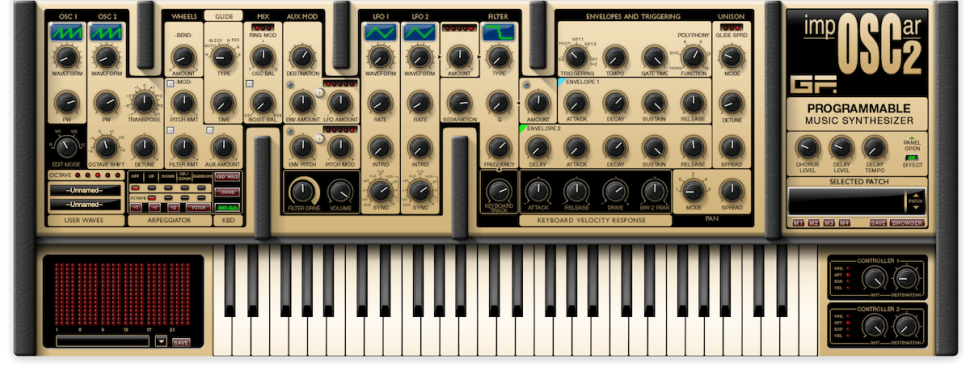 Geschenkter Synth: GForce impOSCar 2 – Der will nicht spielen, sondern beißen!