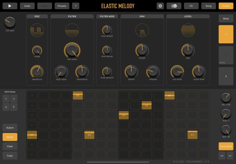 Elastic Melody
