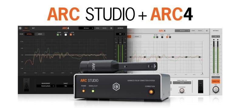 Das ARC Studio mit Messmikrofon und der Software ARC 4