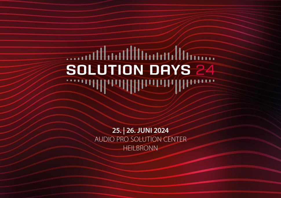 Audio Pro Solution Days 2024