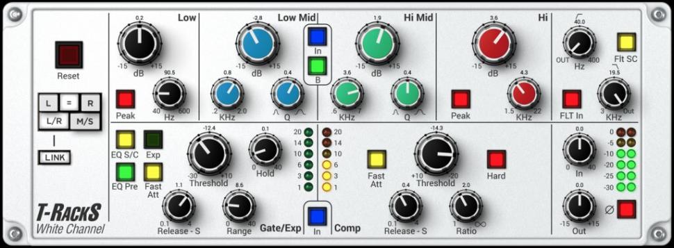 99 € geschenkt! T-RackS White Channel – SSL-9000 Sound für deine DAW