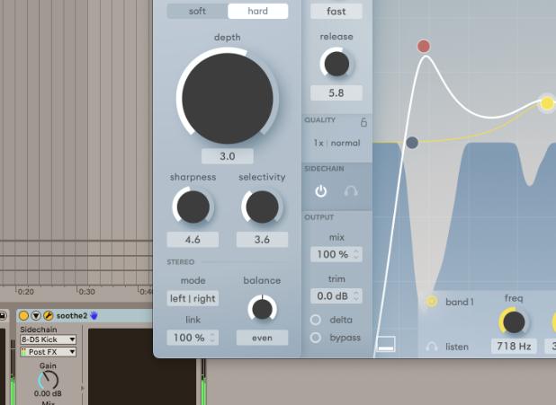 Soothe 2 als ultimativer Sidechainer