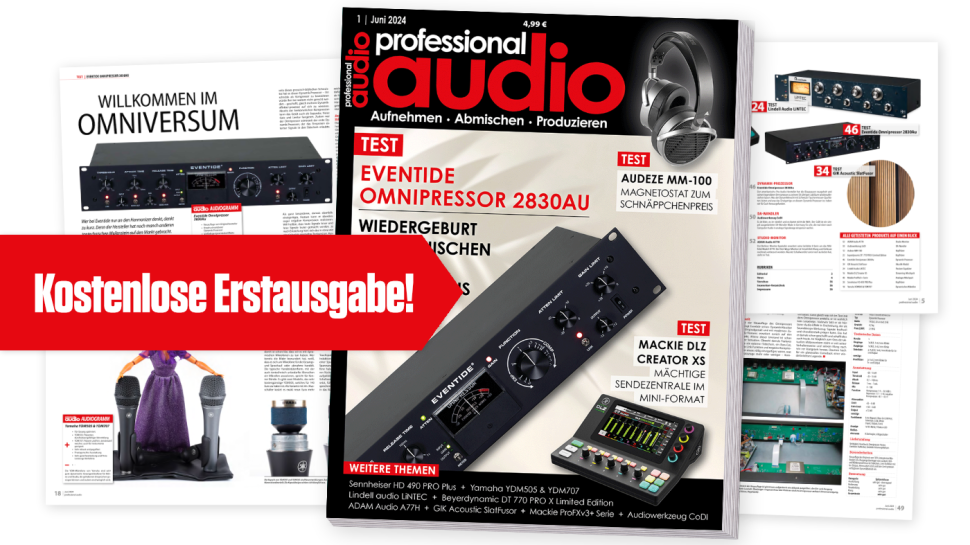 professional audio bietet als Testmagazin seit 2006 fundierte, groß angelegte Produktrezensionen mit detaillierten Informationen zu Produktart, Ausstattung, eingesetzter Technik und Bedienung. Die Testprodukte werden aufwändigen Praxistests und akribischen Hörsessions unterzogen, um verlässliche Aussagen über die Bedienung, den Klang und die Einsatzmöglichkeiten abzugeben. Der Leser erhält dadurch einen wertvollen Ratgeber, der bei der Kaufentscheidung hilft.