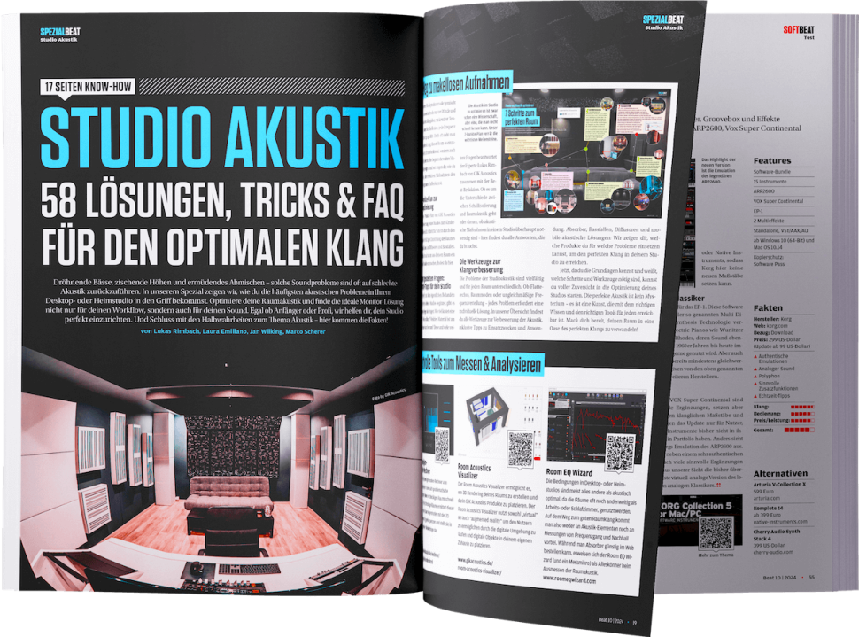 Hands-on: Plane deine Studioakustik – inklusive Budget-Planer als Download