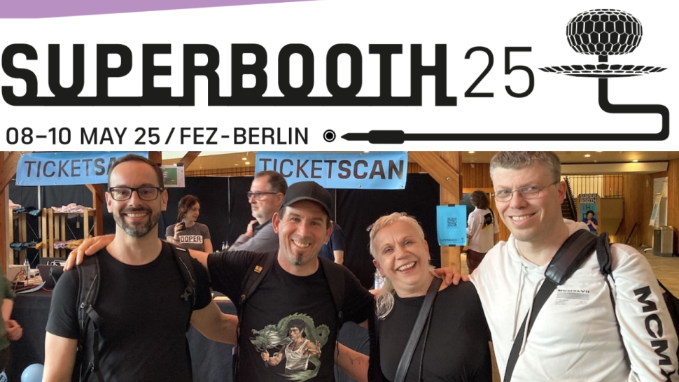 Die SUPERBOOTH25 wird auch 2025 wieder stattfinden.
