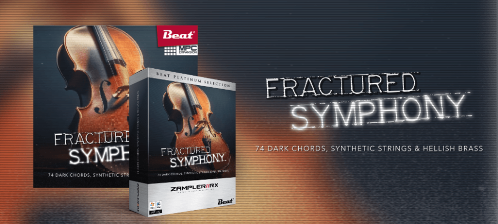 „Fractured Symphony“ liefert 74 düstere Harfen-Akkorde, synthetische Streicher und höllische Bläsersounds, die deine Tracks instant mit dichter Atmosphäre, magischen Momenten und Nervenkitzel versehen.