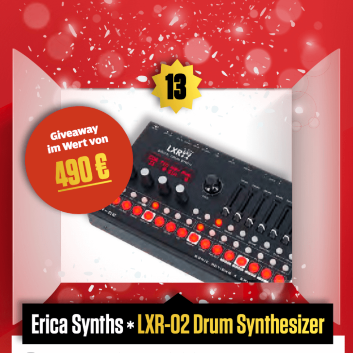 Sonic Potions und Erica Synths haben sich zusammengetan, um einen Drumcomputer zu entwickeln, der sich von der Masse abhebt – und der LXR-02 war geboren. Der LXR ist ein vollwertiger digitaler Drumcomputer mit integriertem Sequenzer. Seine Sound-Engine bietet 6 verschiedene Instrumente mit jeweils über 30 einstellbaren Parametern, die Klänge von klassischen analogen Emulationen bis hin zu knackigem digitalem Chaos erzeugen und damit einige der umfangreichsten Sound-Design-Möglichkeiten bieten, die ein Drum-Synthesizer zu bieten hat.