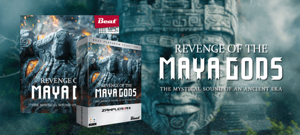 98 mystische Pads, Glocken & Percussion: Revenge Of The Maya Gods für Zampler & MPCs