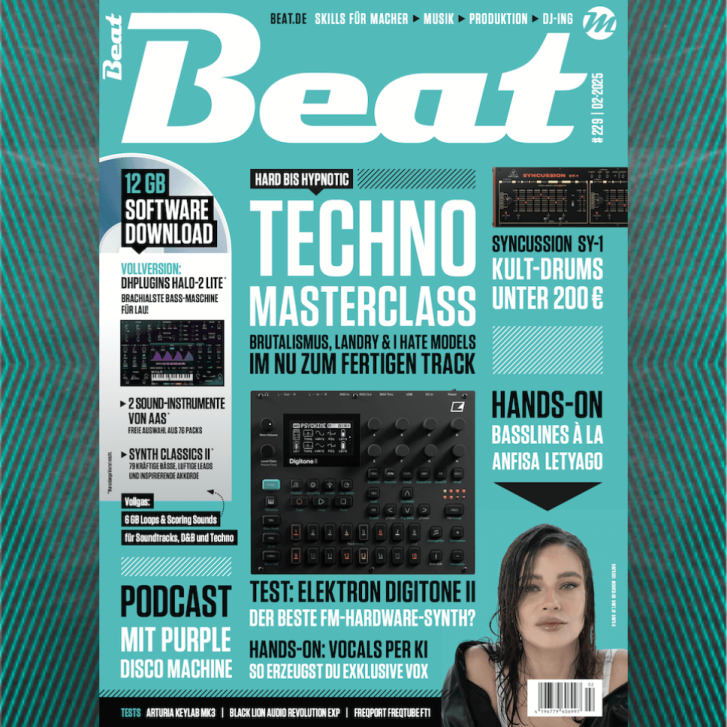 TECHNO MASTERCLASS – Von der Idee zum Track (inkl. Template)