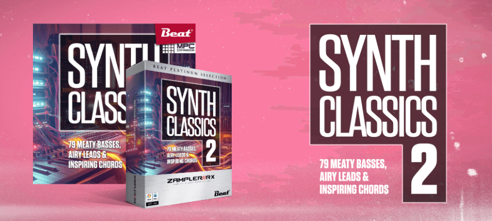 79 Bässe & inspirierende Akkorde: Die Synth Classics II für Zampler & MPCs sind da!