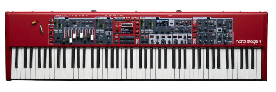 Das Nord Stage bietet eine umfangreiche Synthesizer-Sektion und eine Orgel-Sektion mit 6 verschiedenen Modellen, darunter B3 Tonewheel und Farfisa.