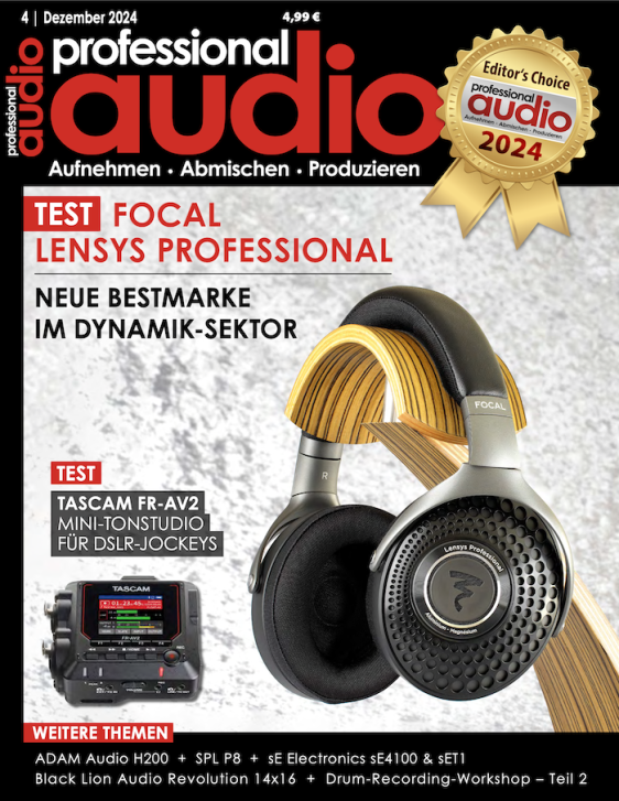 professional audio 04/24: Ein reich gedeckter Tontechnik-Weihnachtsteller