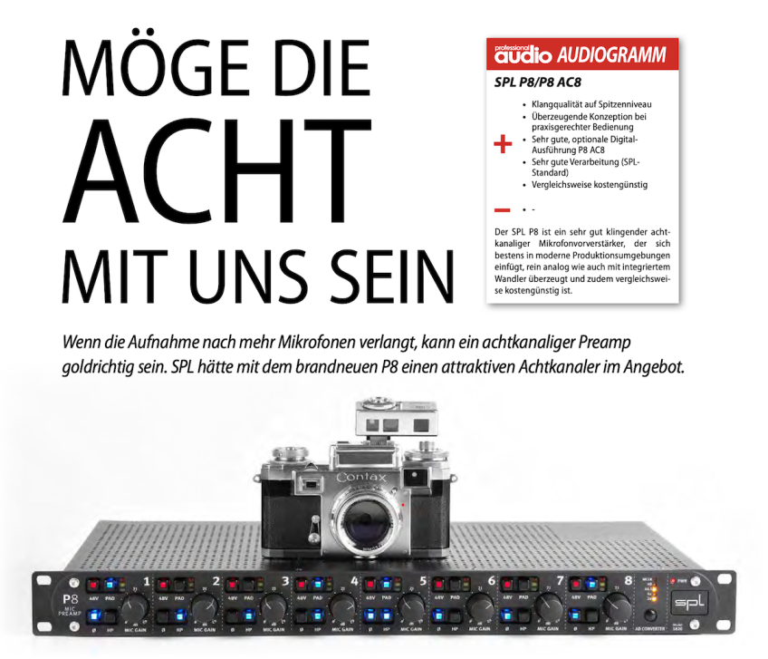 Test: SPL P8 – Highend und diskret