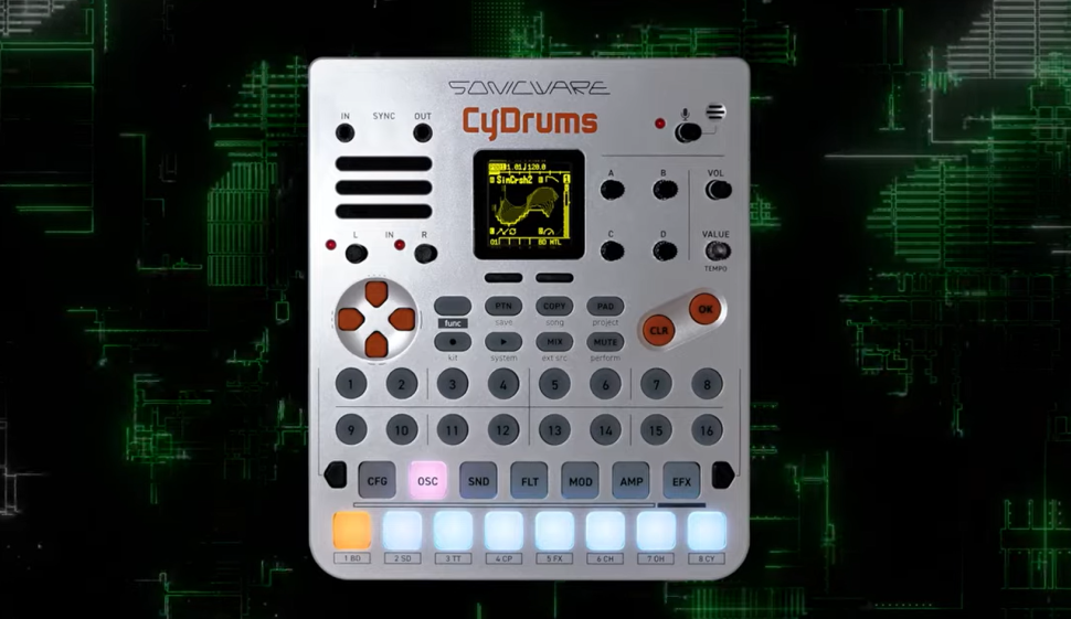 Über 500 Presets gibt es im neuen CyDrums zu entdecken