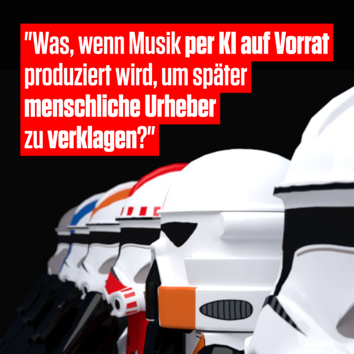 Neue Techniken machen es möglich, die Rechte der Kreativen in der Zukunft zu verletzen. Denn für viele aktuelle Probleme gibt es im bestehenden Recht noch keine Präzedenzfälle.