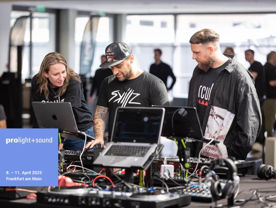 Die Prolight + Sound 2025 steht an und sie bringt viele Neuerungen mit. Das Trailer-Video verrät schon mehr und macht Laune aufs Event – versprochen!