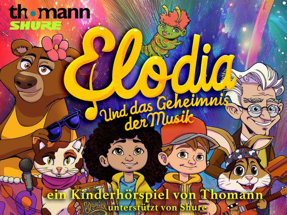 Tauche ein in Elodias magische Welt! Thomanns neues Hörspiel "Elodia und das Geheimnis der Musik" entführt dich in ein Abenteuer voller Klänge und Melodien.