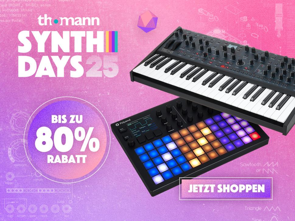 Die Synth Days von Thomann