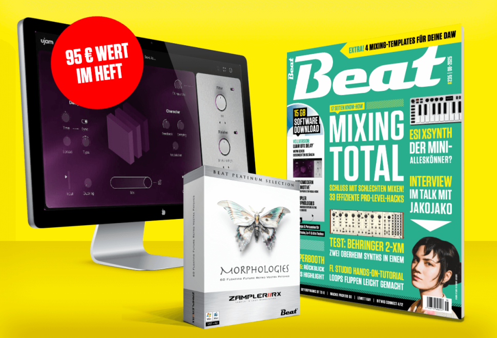Schluss mit schlechten Mixen! In der aktuellen Beat findet ihr 33 effiziente Pro-Level-Hacks für eure Mixe und passend dazu 4 Templates für jede DAW!
