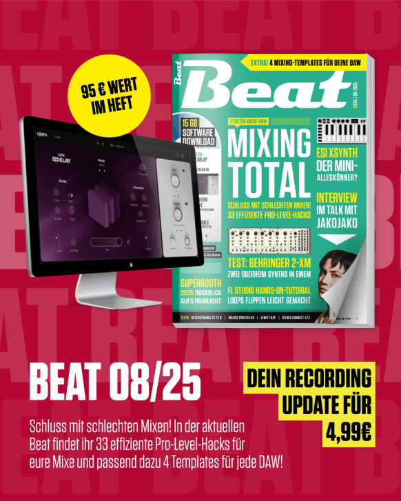 4 Mixing-Templates für deine DAW in den Heft-Downloads