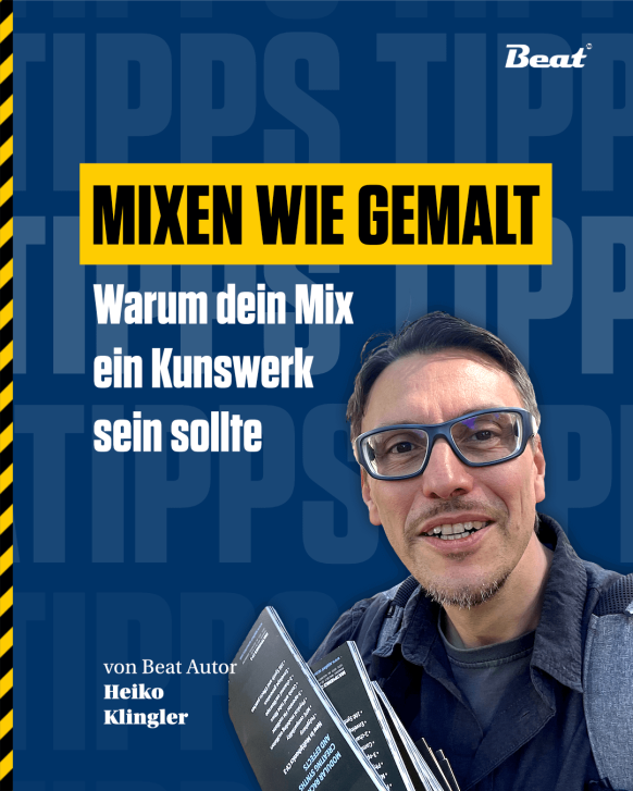 Technik, so unerlässlich sie auch für die Musikproduktion ist, kann manchmal abstrakt wirken. Mir persönlich hilft eine vergleichende Herangehensweise mit anderen Künsten, um mir sprichwörtlich ein Bild vom Mix zu machen. Stellt euch eure Musik einfach wie ein Gemälde vor!