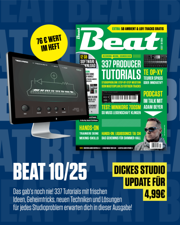 Alle Studioprobleme meistern: Mit 337 Producer Tutorials in Beat 10/25