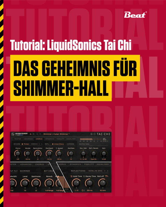 In diesem Workshop konzentrieren wir uns auf LiquidSonics Tai Chi, ein Plugin, das diese beiden kreativen Ansätze meisterhaft vereint.