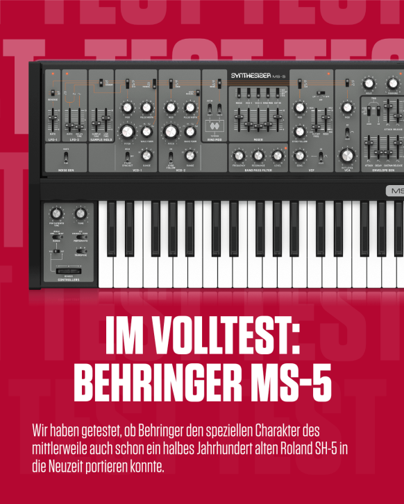 Im Studio-Stresstest: Behringer MS-5 – Deal oder Blender?