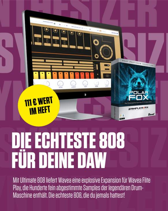 Geschenkt: Die am echtesten klingende 808 – Wavea Flite Ultimate mit Beat 12/25