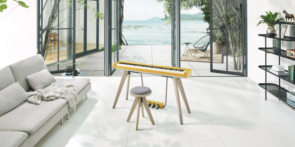 Klanglich setzt das PX-S7000 Maßstäbe: Mit vier unabhängig angesteuerten Breitbandlautsprechern, jeder mit eigenem Verstärker, geht Casio einen entschiedenen Schritt weiter.