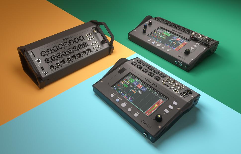 Die CQ-Serie ist ultra-kompakt und benutzerfreundlich ideal für kleinere Setups.