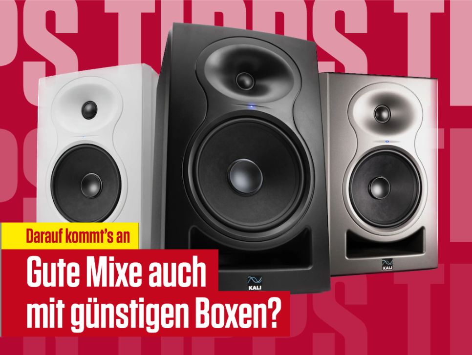 Viele Einsteiger glauben, man brauche teure Studiomonitore, um Pro-Mixe abliefern zu können. Tatsächlich hängt ein guter Mix aber weniger vom Preis ab ...
