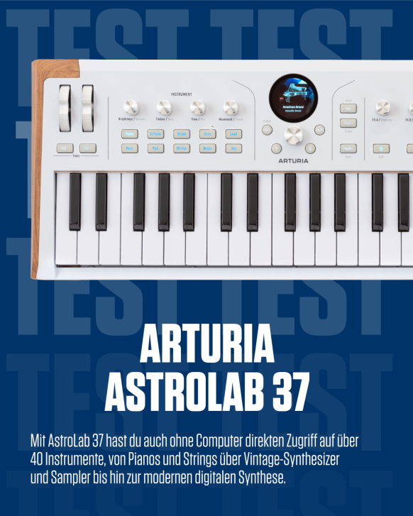 Im Test: Die Arturia V-Collection als Hardware – AstroLab-37