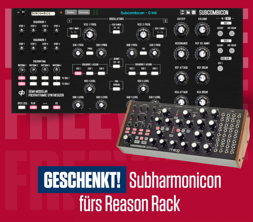 Subharmonicon gehört zu den spannendsten Synths der letzten Jahre, ist für Producer aber eine kostspielige Investition. Deeplink Audio schafft Abhilfe!