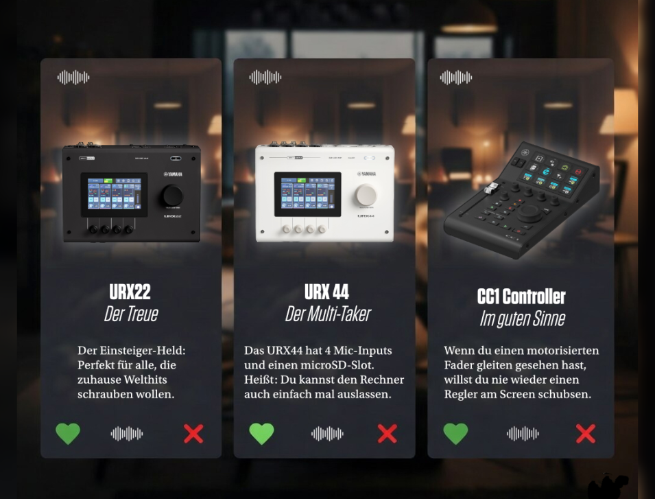 Im Homestudio enden wir oft als „Klick-Zombies“, die stundenlang mit der Maus in Untermenüs graben. Yamaha hat auf der NAMM gezeigt, dass es auch anders geht.