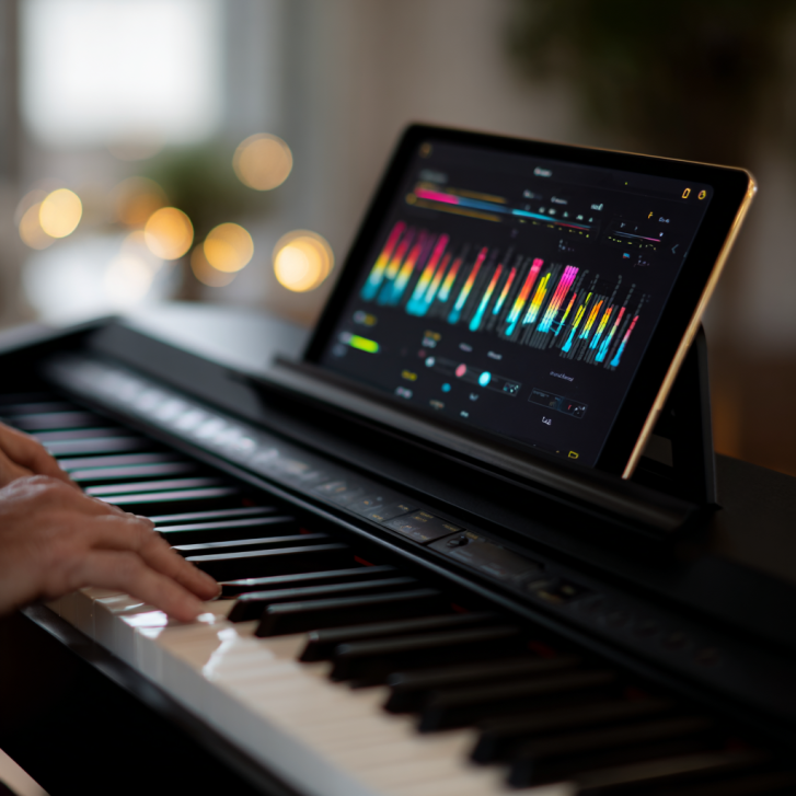 Spielhilfen und KI sind auch zwei Themen, die in unserem kostenlosen PLAY! Piano Guide abgedeckt werden. Zum Download einfach aufs Bild klicken.